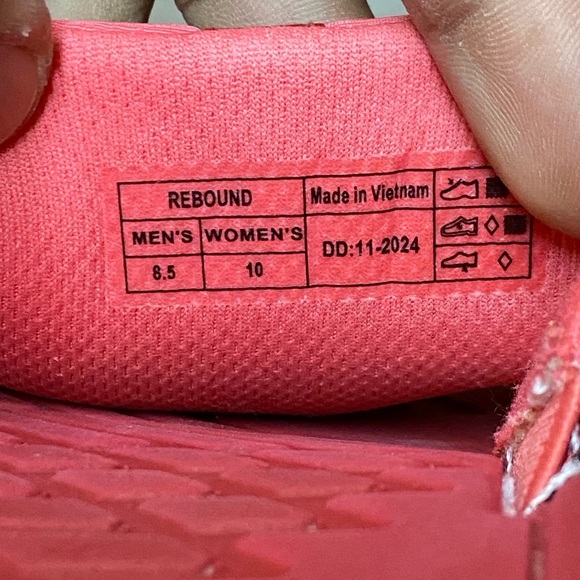 Vionic Rebound Women's Red And White Sandals Size 10 - Picture 12 of 12